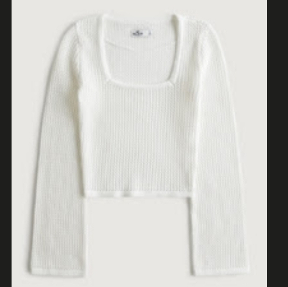 Hollister Crochet Top